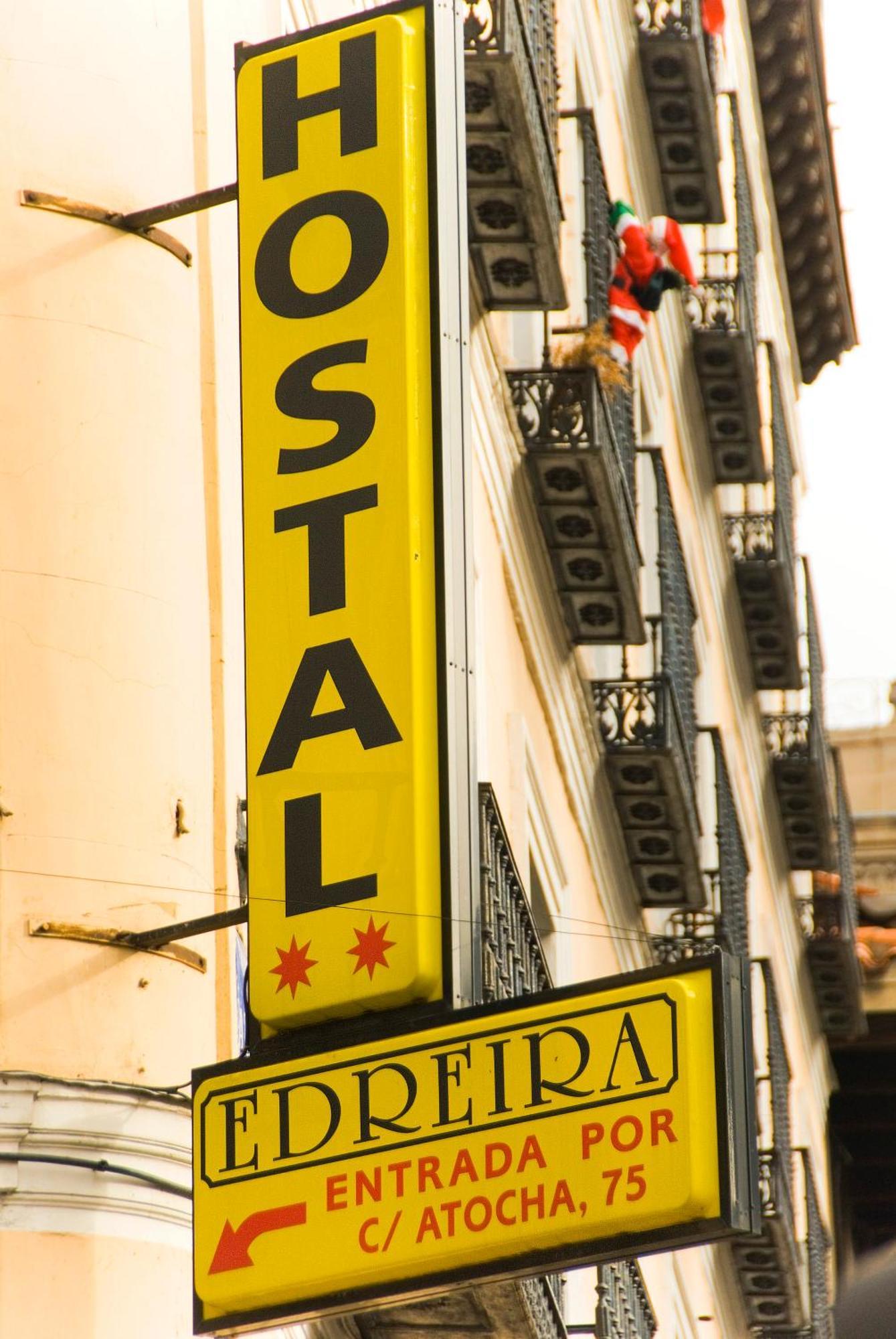 Hostal Edreira Madrid Bagian luar foto